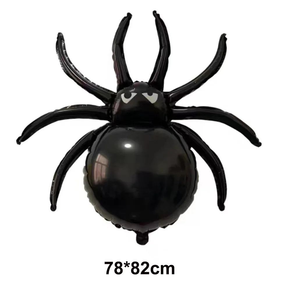 Large Halloween Standing Foil Balloons Haunted House Castle Skull Coffin Witch Mylar Balloon Halloween Party Decoration Balloon