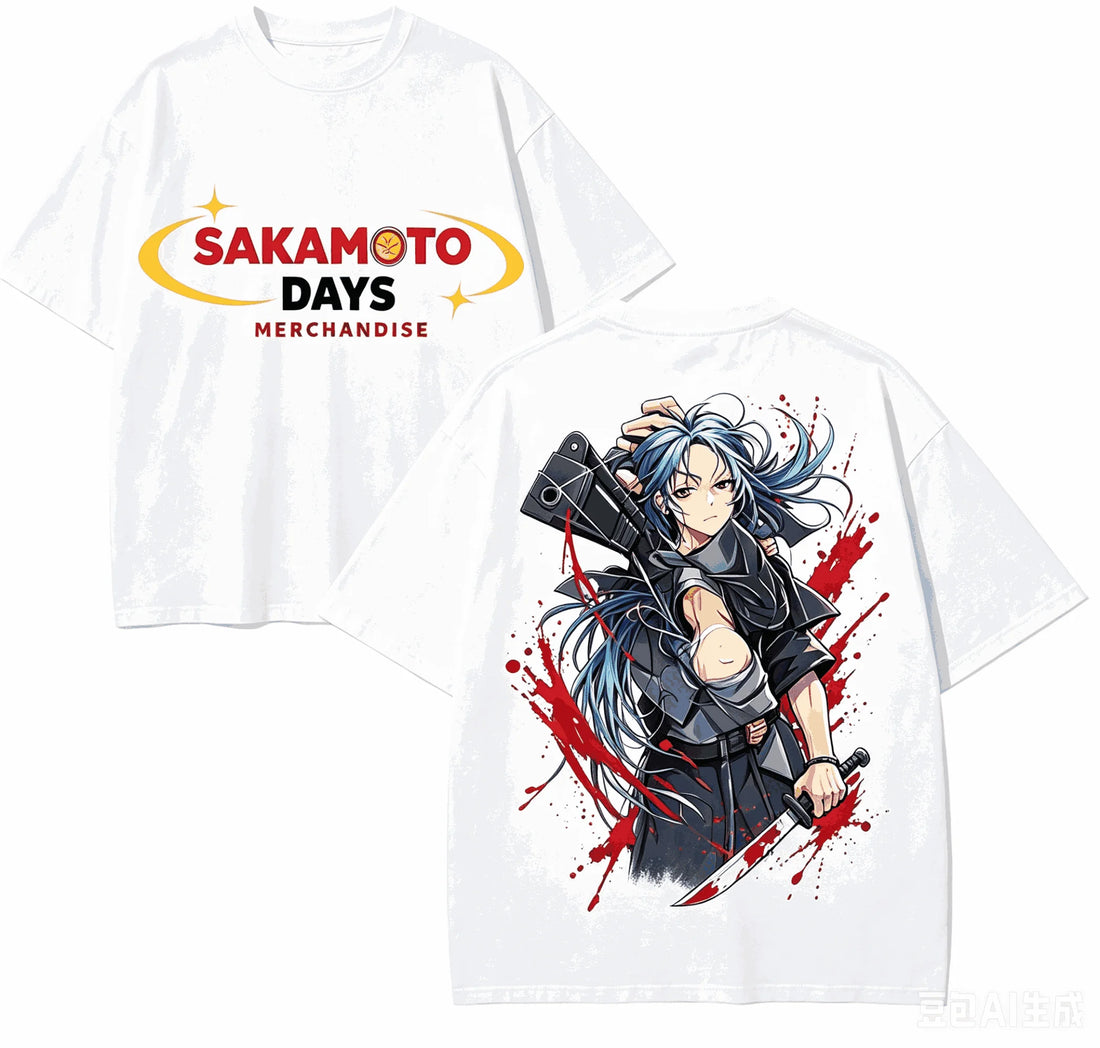 SAKAMOTO DAYS Anime Lover T-shirt Harajuku Cotton New Model High Street Fashion Oversized Unisex Comfortable Sleeves hot product