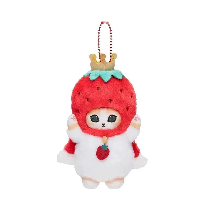 Mofusand Cos Series Plush Keychain Cute Cat Plushie Bag Pendant Soft Stuff Accessories For Birthday Gift