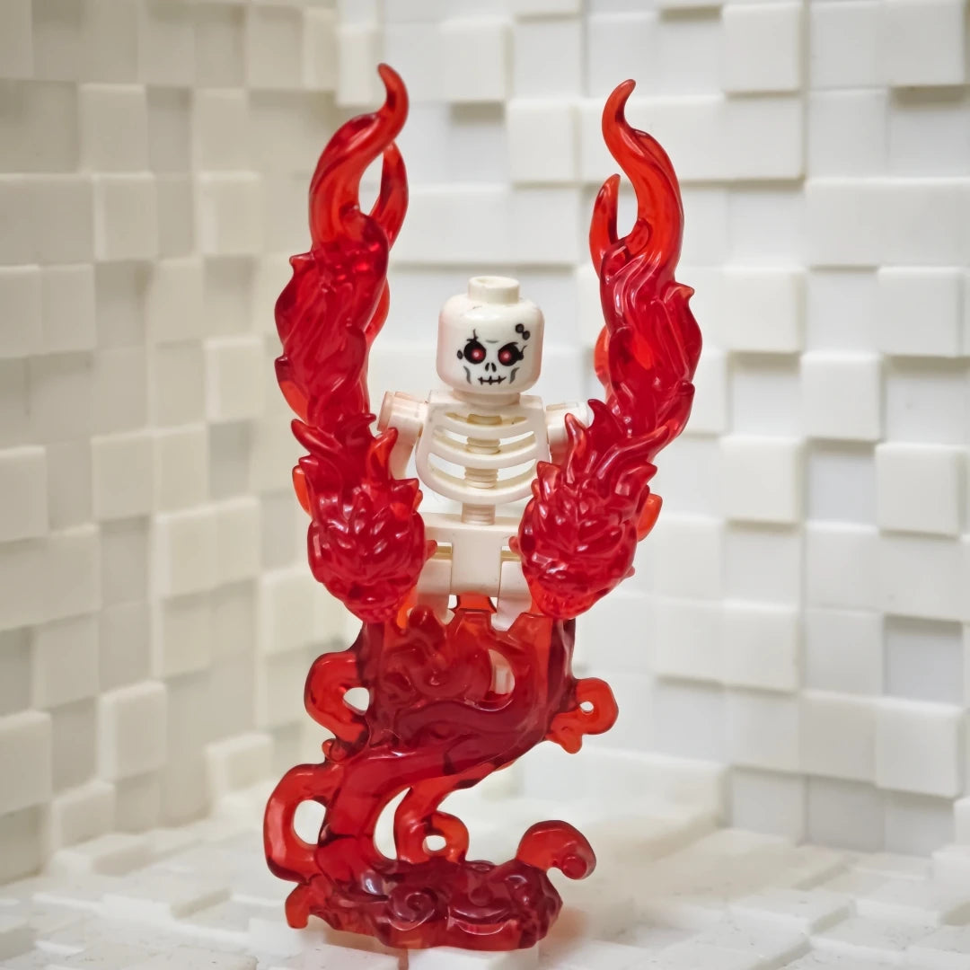 Halloween Skeleton Army Mini Doll MOC Building Blocks DIY Assembled Building Blocks Character Doll Skeleton Horse Ornaments Toy