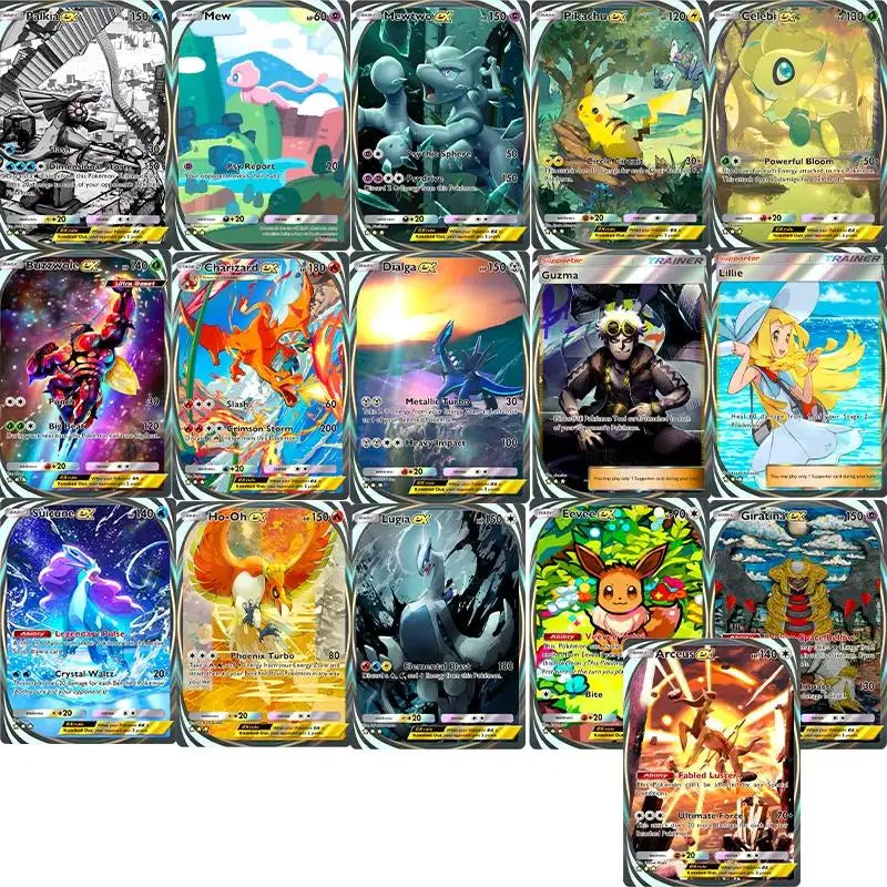 Pocket Cards Pockemontcg Diy Ptcg Hight Quality Monster Singles Anime Peripheral Collectibles Game Collection Anime Card