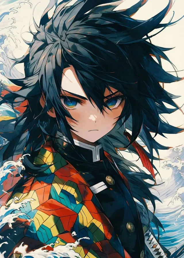 Demon Japanese Popular Classics Anime Character Posters Canvas Printing Wall Art Picture for Living Room Home Decor Gifts