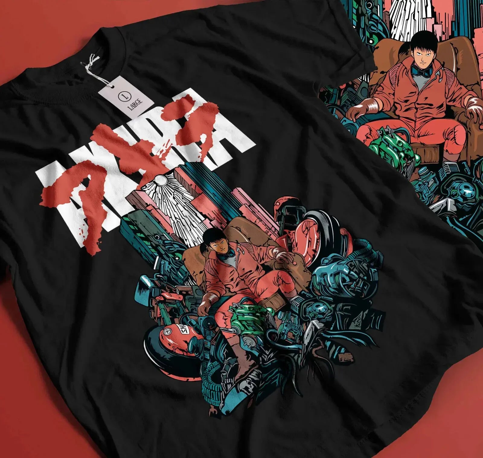 Akira Tetsuo Kaneda Anime Tee
