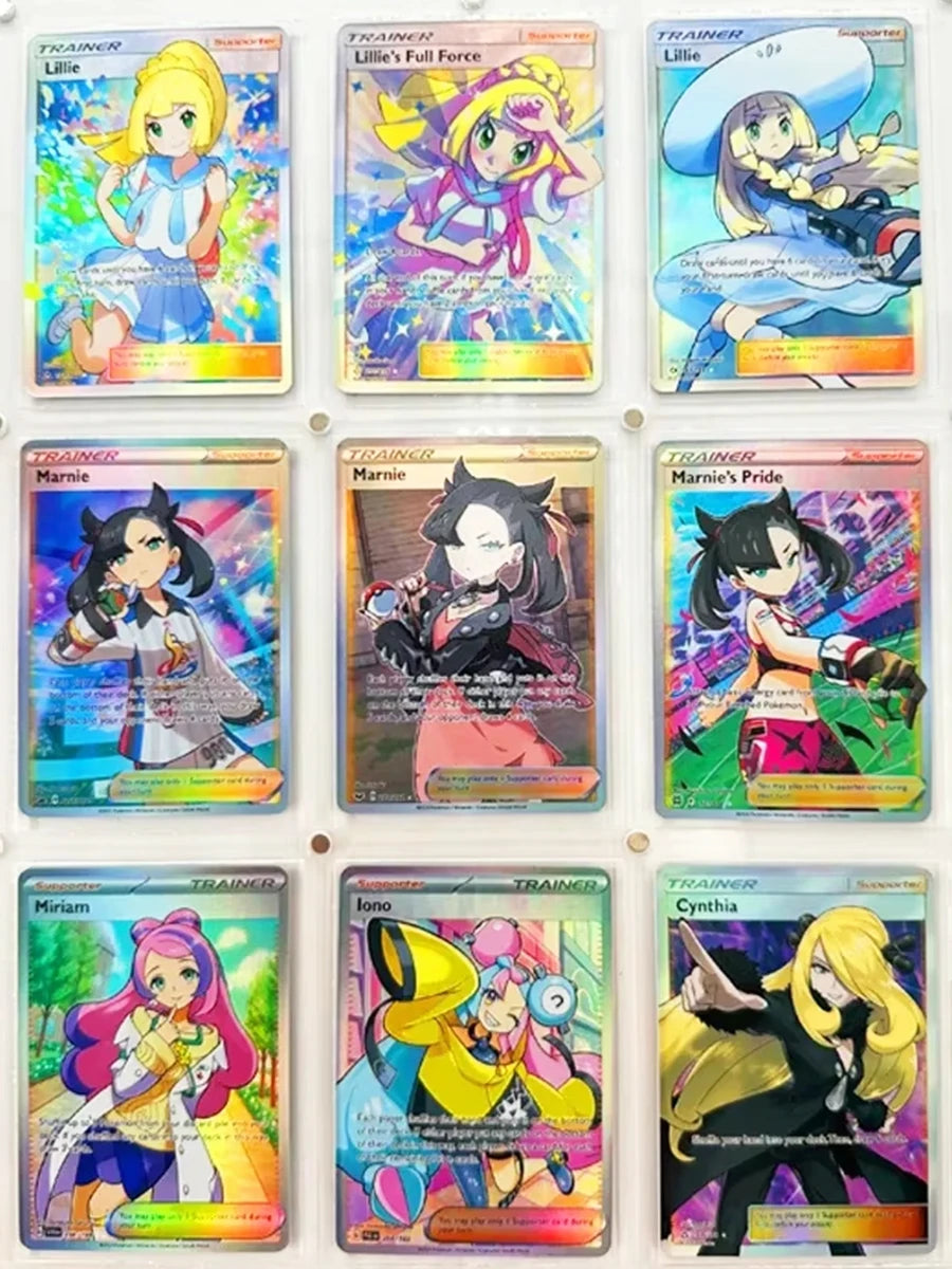 PTCG English Lugia Mew Lillie Toys Hobbies Hobby Collectibles Game Collection Anime Cards