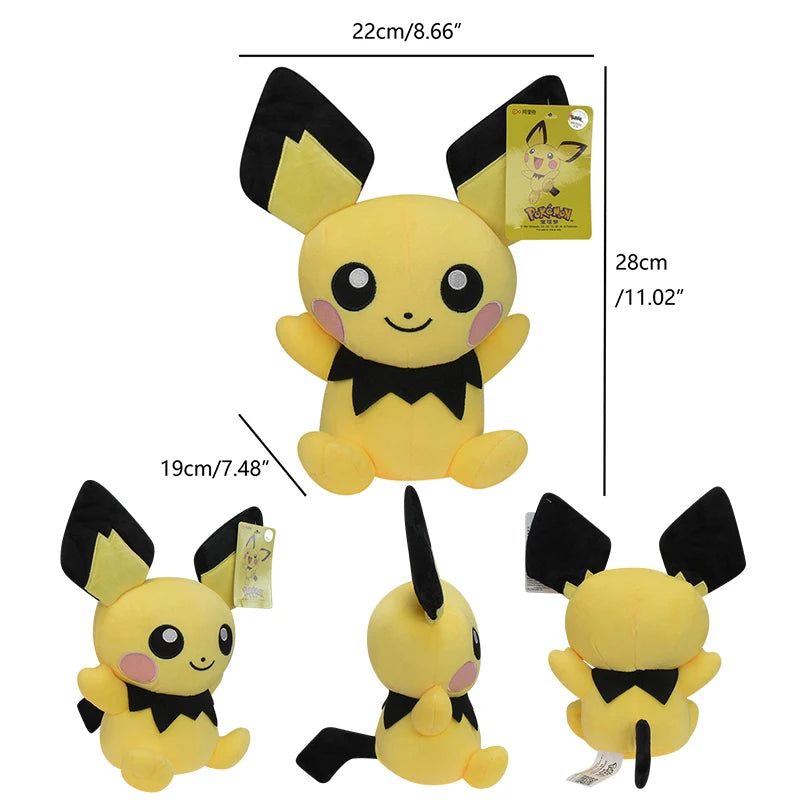 POKEMON Original Big Size Eevee Umbreon Sylveon Leafeon Espeon Glaceon Plush Toy Anime Stuff Doll Collection Kawaii Gift for Kid