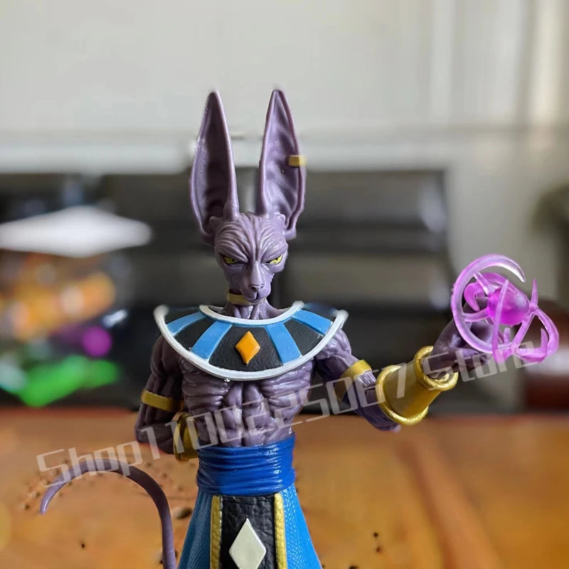 In Stock 30cm Anime Dragon Ball Z Beerus Figure Super God of Destruction Figures Collection Model Toy Gifts