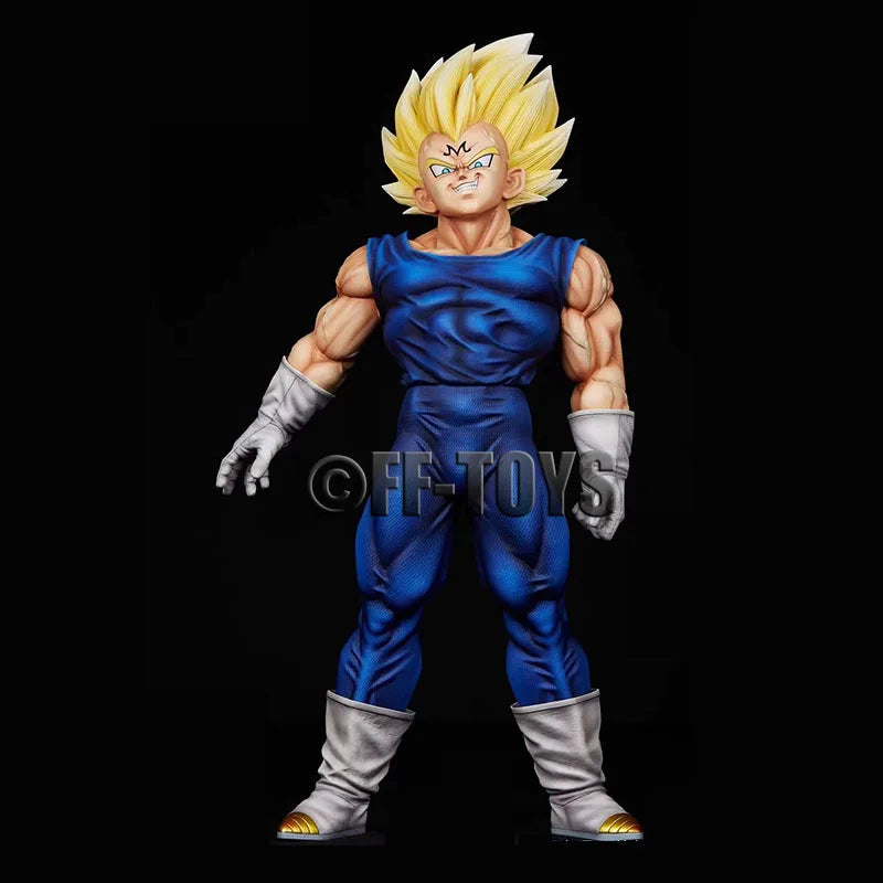 Anime Dragon Ball Z Figure Gk Majin Vegeta Figurine 26cm Pvc Action Figures Collection Model Toys Gifts