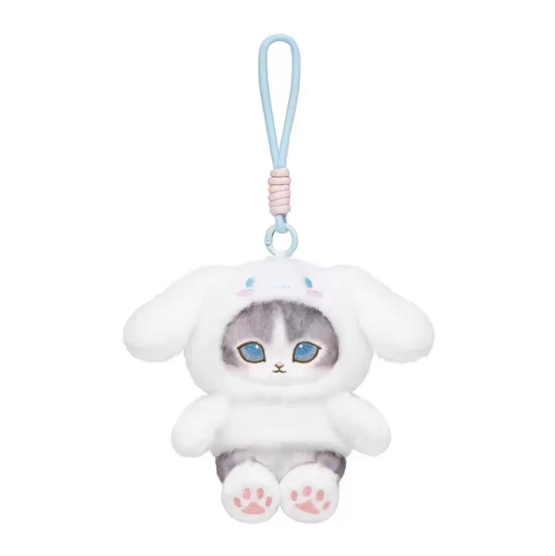 Mofusand Cos Series Plush Keychain Cute Cat Plushie Bag Pendant Soft Stuff Accessories For Birthday Gift