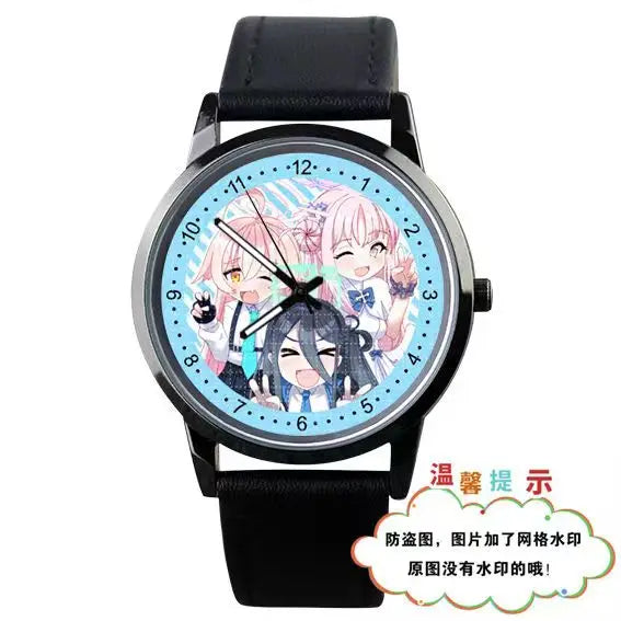 2024 Anime Blue Archive The Animation Takanashi Hoshino Sunaokami Shiroko Tenndou Arisu Student Waterproof Watch Xmas Gift