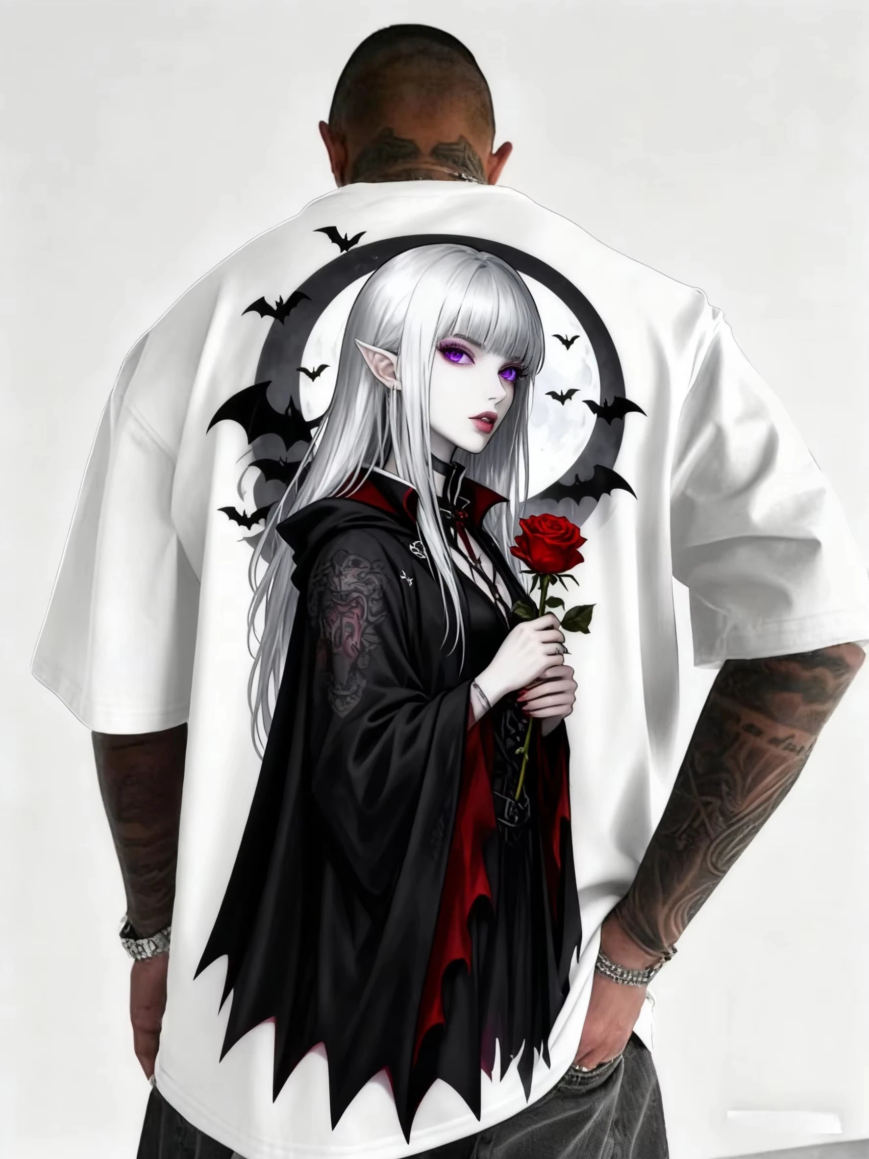 3D Print Japanese Anime Girl T-Shirt