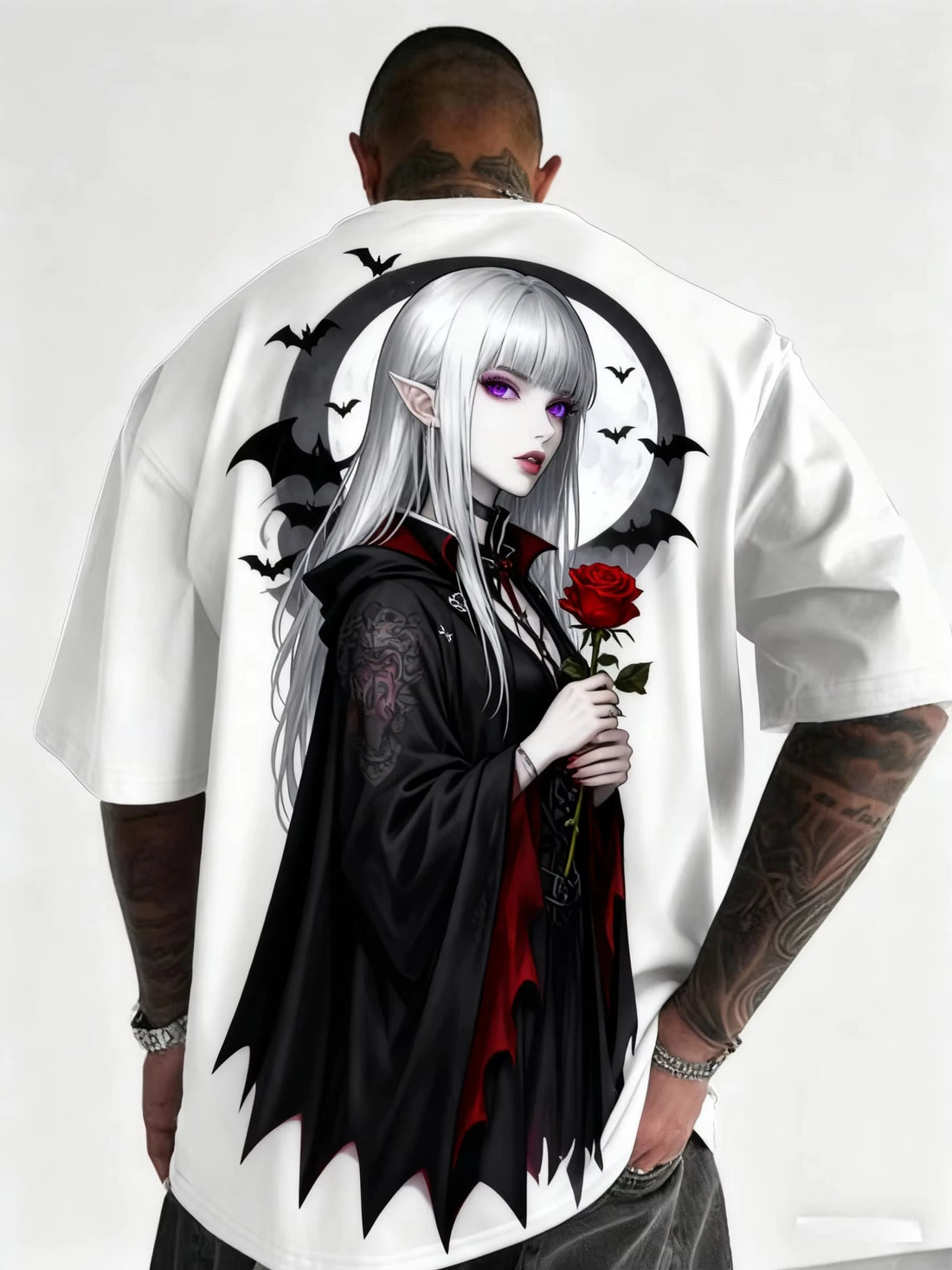3D Print Japanese Anime Girl T-Shirt