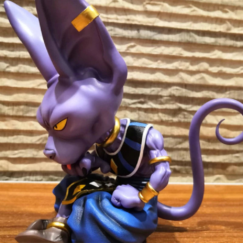 In Stock 30cm Anime Dragon Ball Z Beerus Figure Super God of Destruction Figures Collection Model Toy Gifts