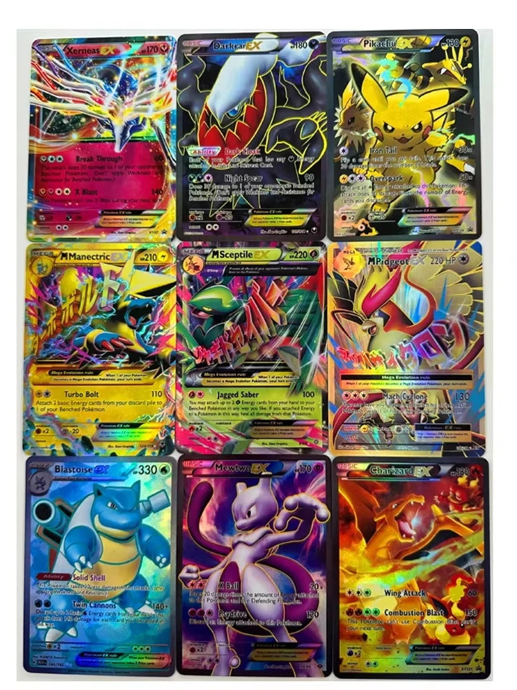 PTCG English Lugia Mew Lillie Toys Hobbies Hobby Collectibles Game Collection Anime Cards