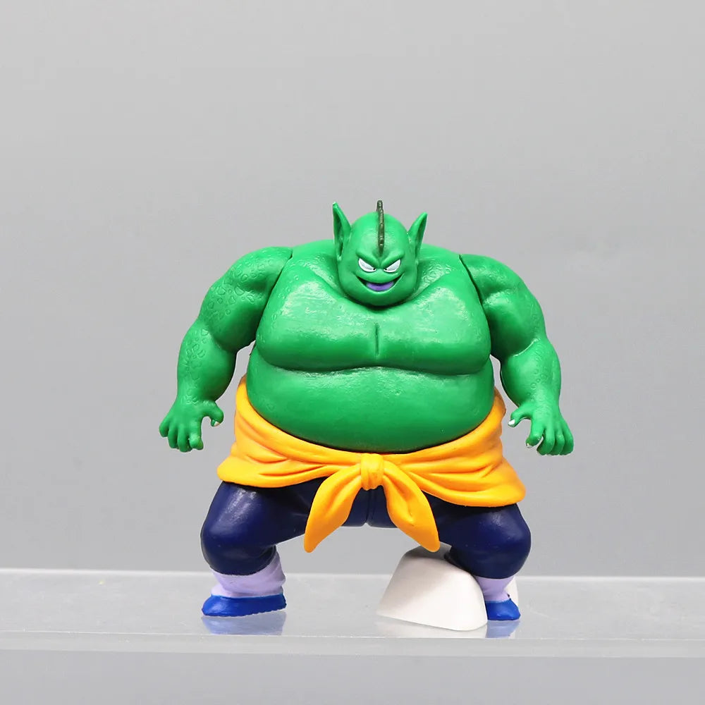 9.5cm Anime Dragon Ball Piccolo Daimao Figure Cymbal Tambourine Drum Piano King Piccolo Pvc Action Figures Model Toys Gifts