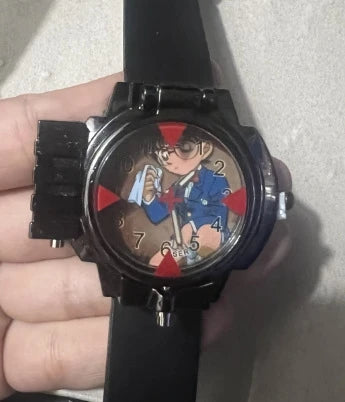 Anime Detective Conan Laser Children's Cartoon Watch