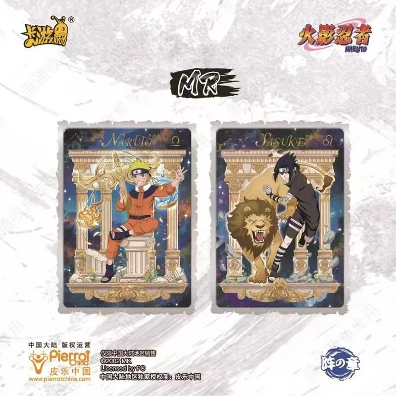 KAYOU Original Anime Naruto Cards Chapter Of The Array Box Added SE Ninja World Collection Cards Toys