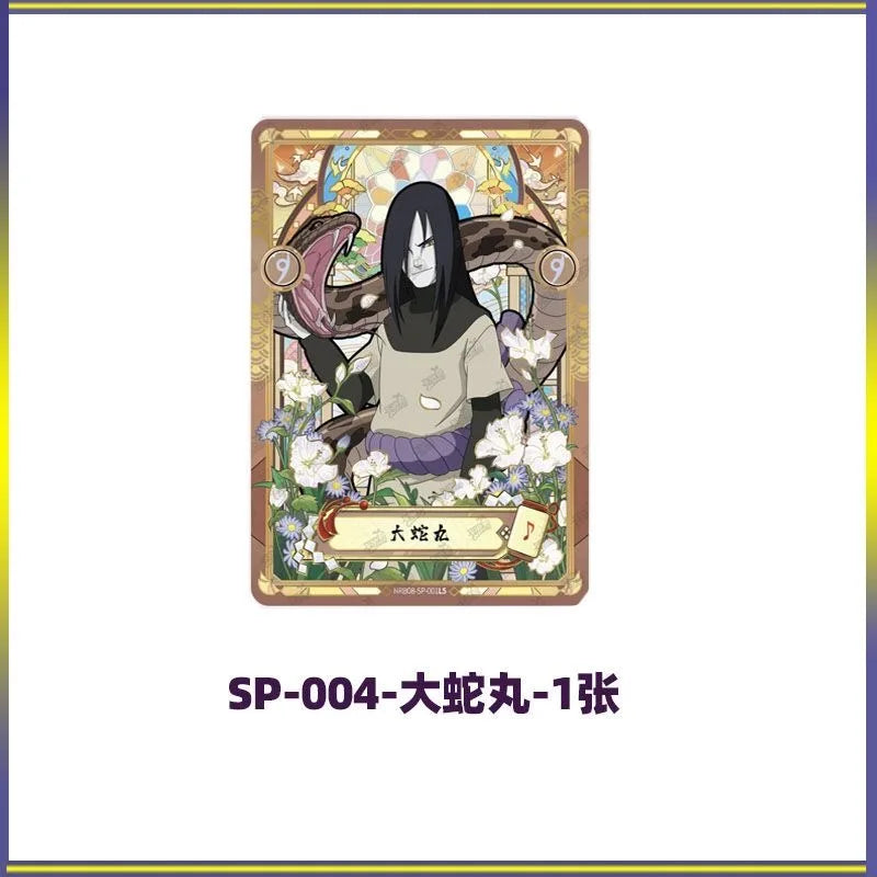 KAYOU Original Anime Naruto Cards Chapter Of The Array Box Added SE Ninja World Collection Cards Toys