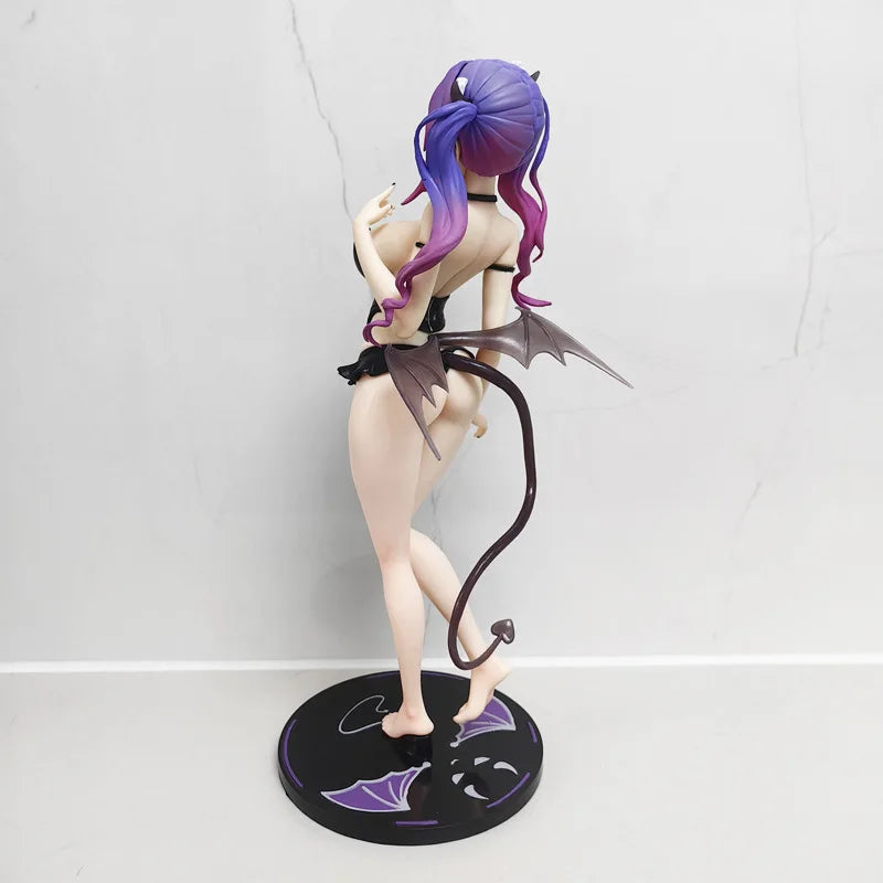 2D Anime Girl Glowing Little Imp PC Case Ornament Model Figurine Exquisite Christmas Gift for Boys