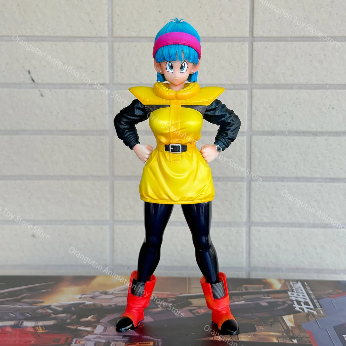 23 CM Anime Dragon Ball Z Bulma Beautiful Girl Bulma Movable Model PVC Statue Collectible Model Toys For Children Gifts