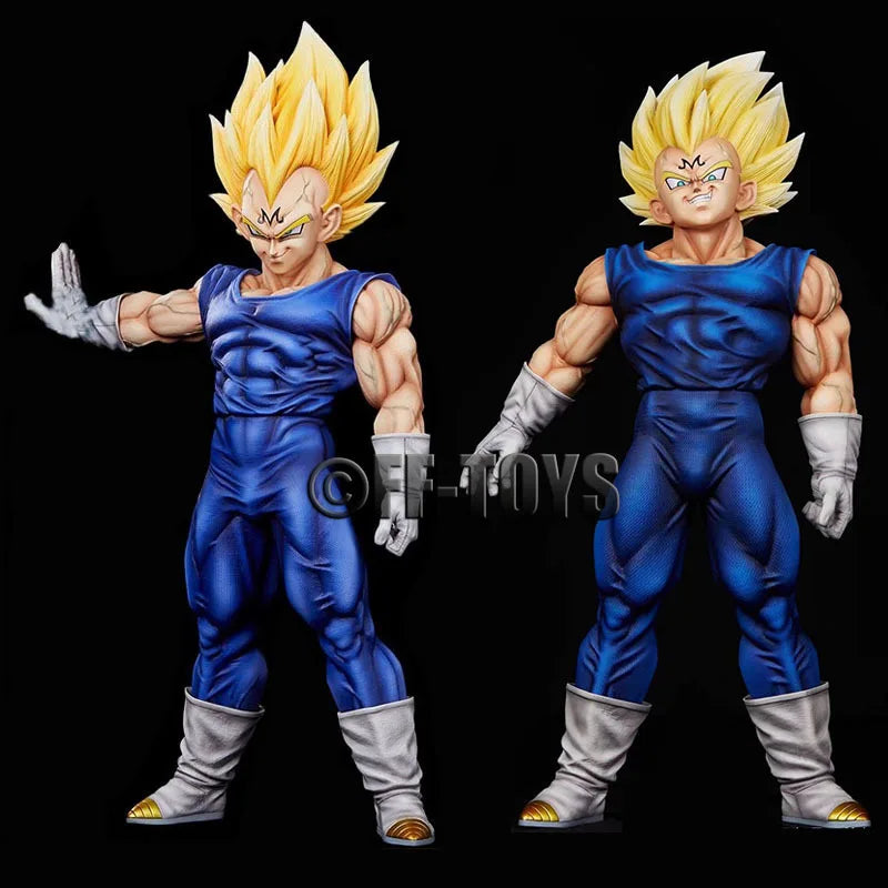 Anime Dragon Ball Z Figure Gk Majin Vegeta Figurine 26cm Pvc Action Figures Collection Model Toys Gifts