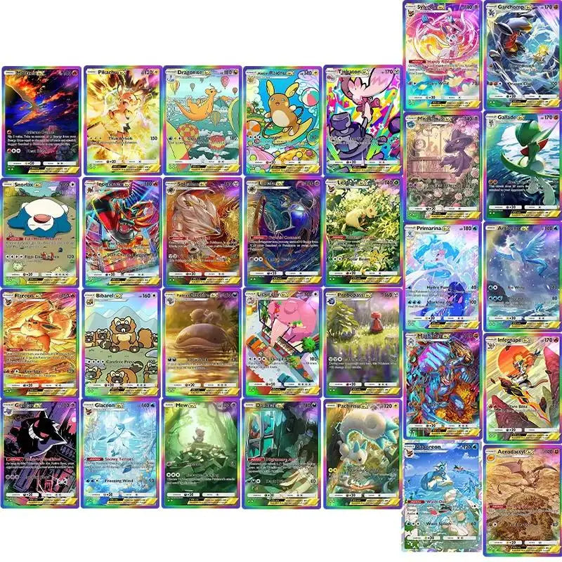 Pocket Cards Pockemontcg Diy Ptcg Hight Quality Monster Singles Anime Peripheral Collectibles Game Collection Anime Card