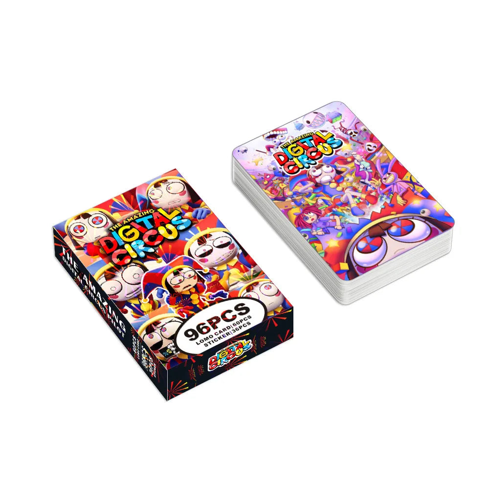 New 96Pcs The Amazing Digital Circus Photocards Anime Cards Collectible Set for Fans Birthday Gifts Merch/Trading Cards