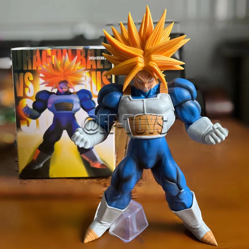 In Stock 25cm Anime Dragon Ball Z Super Trunks Action Figure PVC Super Saiyan Gotenk Figures Collection Model Toy Gifts