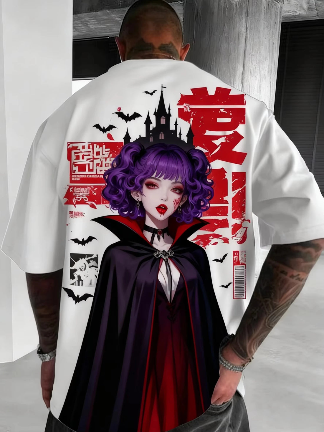 3D Print Japanese Anime Girl T-Shirt