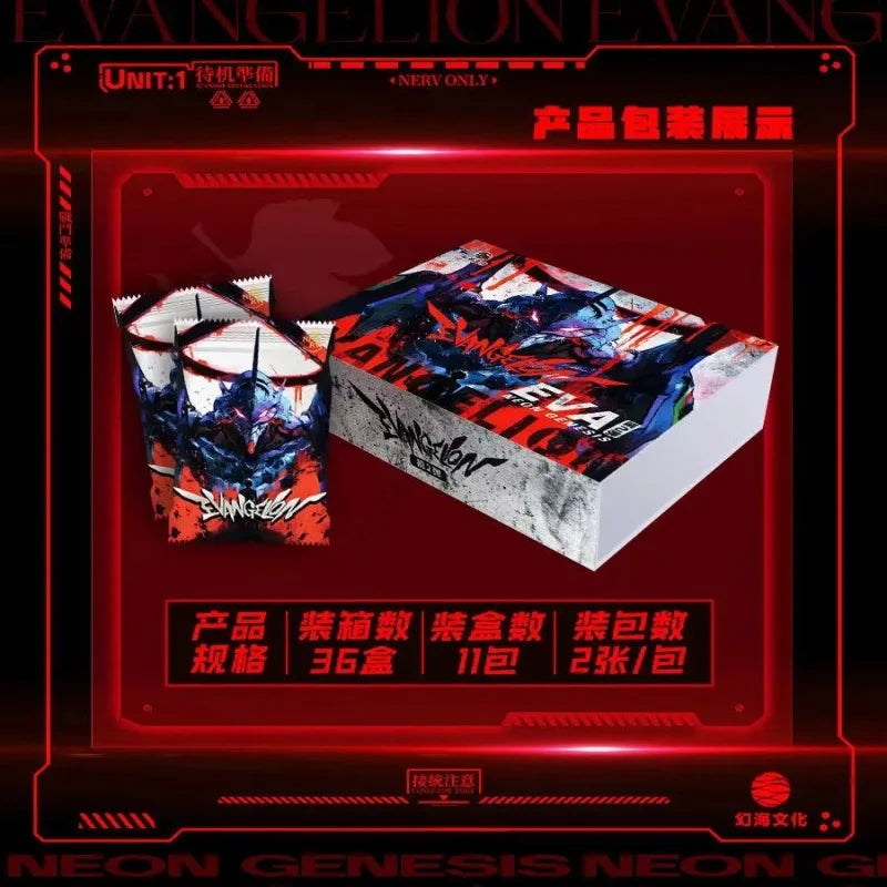 Neon Genesis Evangelion Card Asuka Langley Soryu Ayanami Rei Ikari Shinji EVA Mech Style Special Collection Anime Cards Toy Gift
