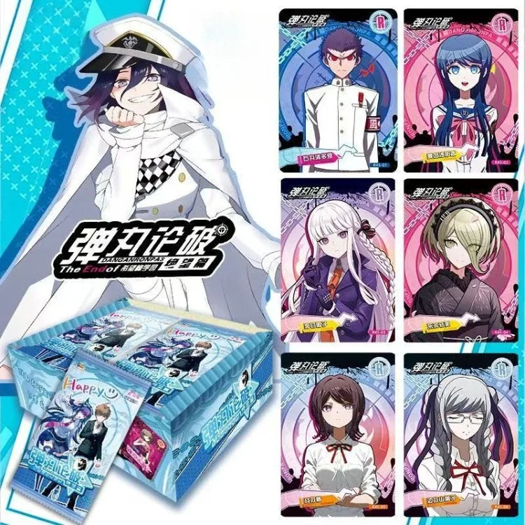 Danganronpa Collectible Cards Cartoon Kirigiri Kyoko Cards Full Box Display and Collection Anime Merchandise Holiday Gift