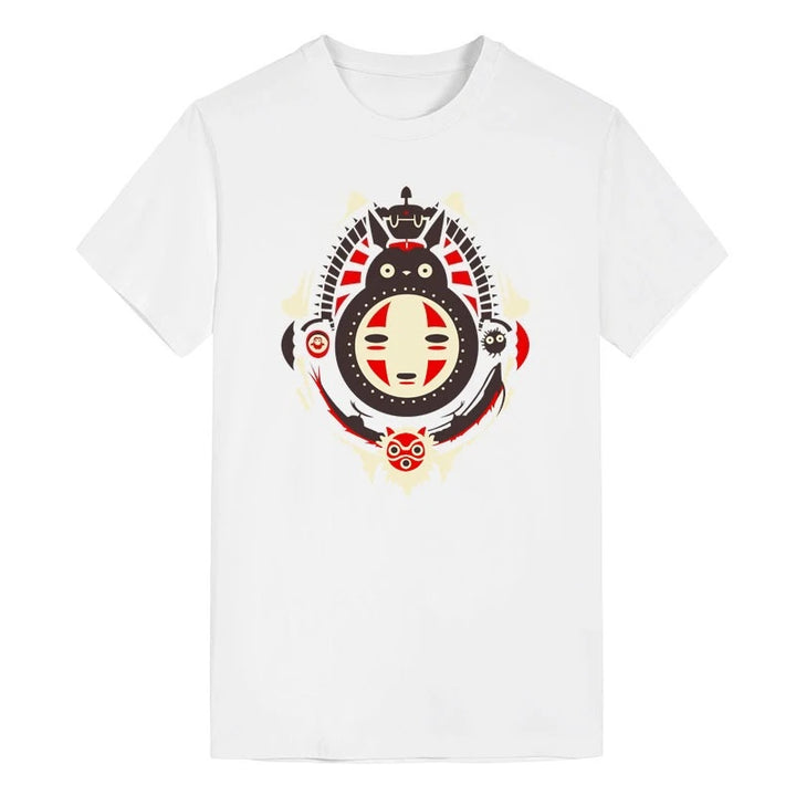 Totoro Anime Cotton T-Shirt