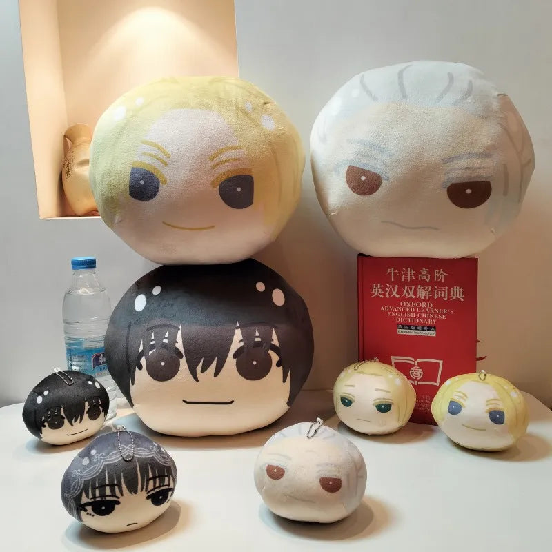 Sakamoto Days  Around Anime Soft Circular Pillows Asakura Nagumo Yoichi Osaragi  10cmPendant 30cmPlush Pillow Soft Stuffed Toy