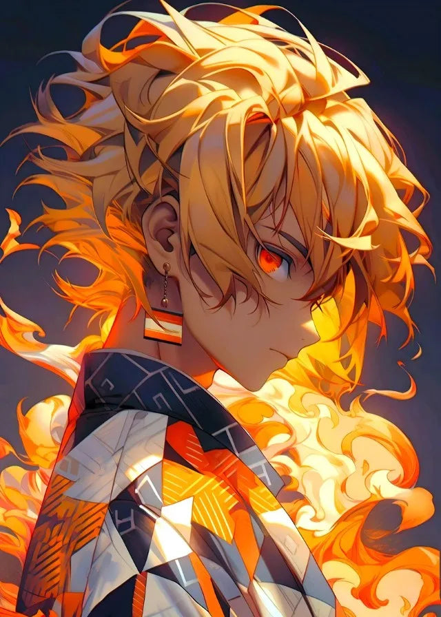 Demon Japanese Popular Classics Anime Character Posters Canvas Printing Wall Art Picture for Living Room Home Decor Gifts