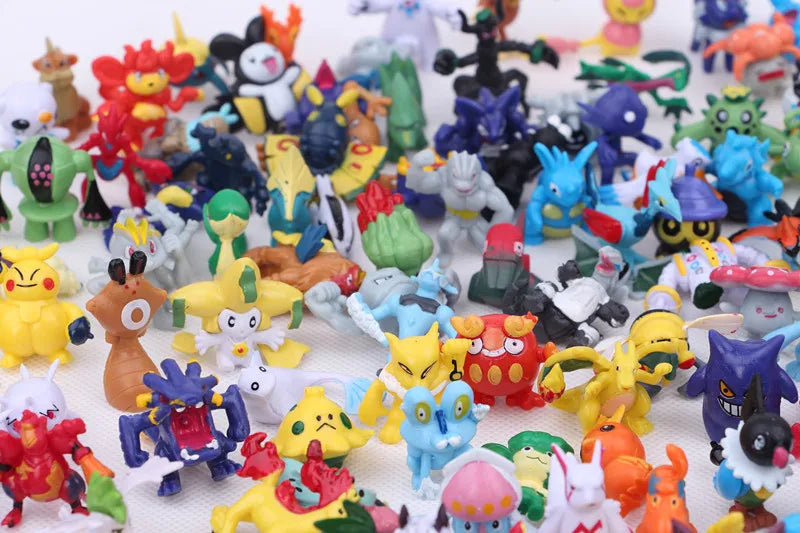 144 Pet Pok É Mon Figurines Pok É Mon Pok É Mon Twisted Egg Toy Dolls Children's Christmas Gifts