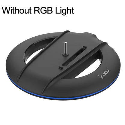 Vertical Cooling Stand with RGB Light For PS5 Slim Disc/Digital Edition Console Anti-Slip Base Bracket Holder Gaming Accessories