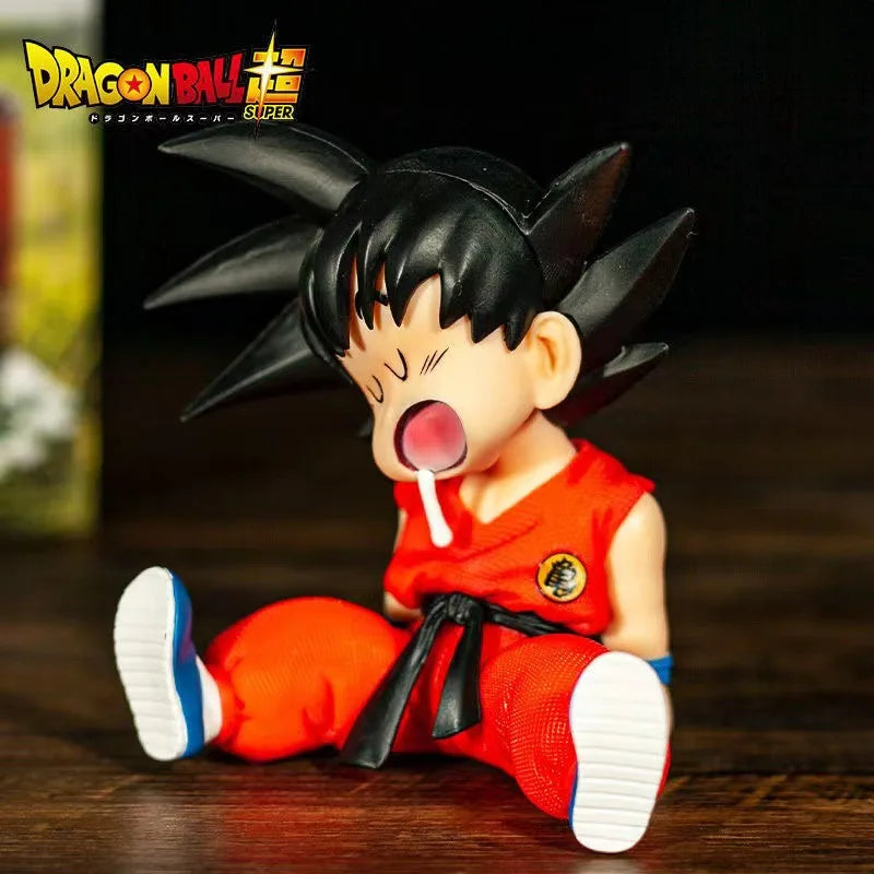 Anime Dragon Ball Figure Z Sleep Son Goku Figure Super Saiyan Goku Gk PVC Action Figures Collection Model Toys Gifts