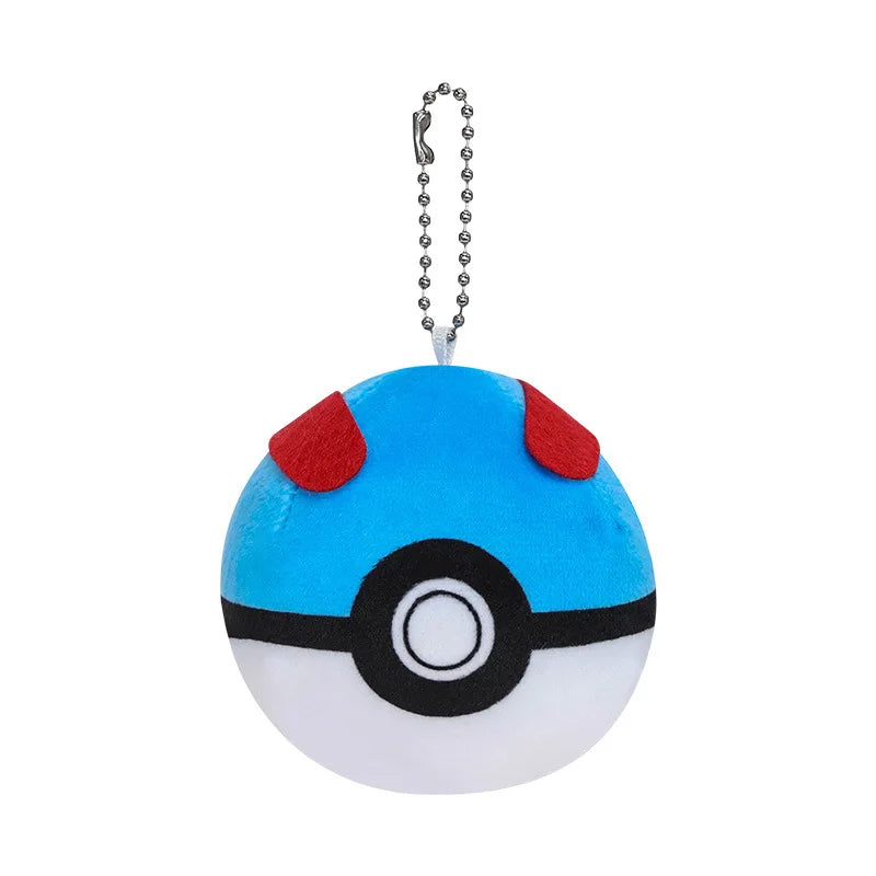 Pokemon Eevee Family Keychains Pendant Plush Toy Glaceon Vaporeo Sylveon Espeon Flareon Cute Anime Stuffed Doll Birthday Gift