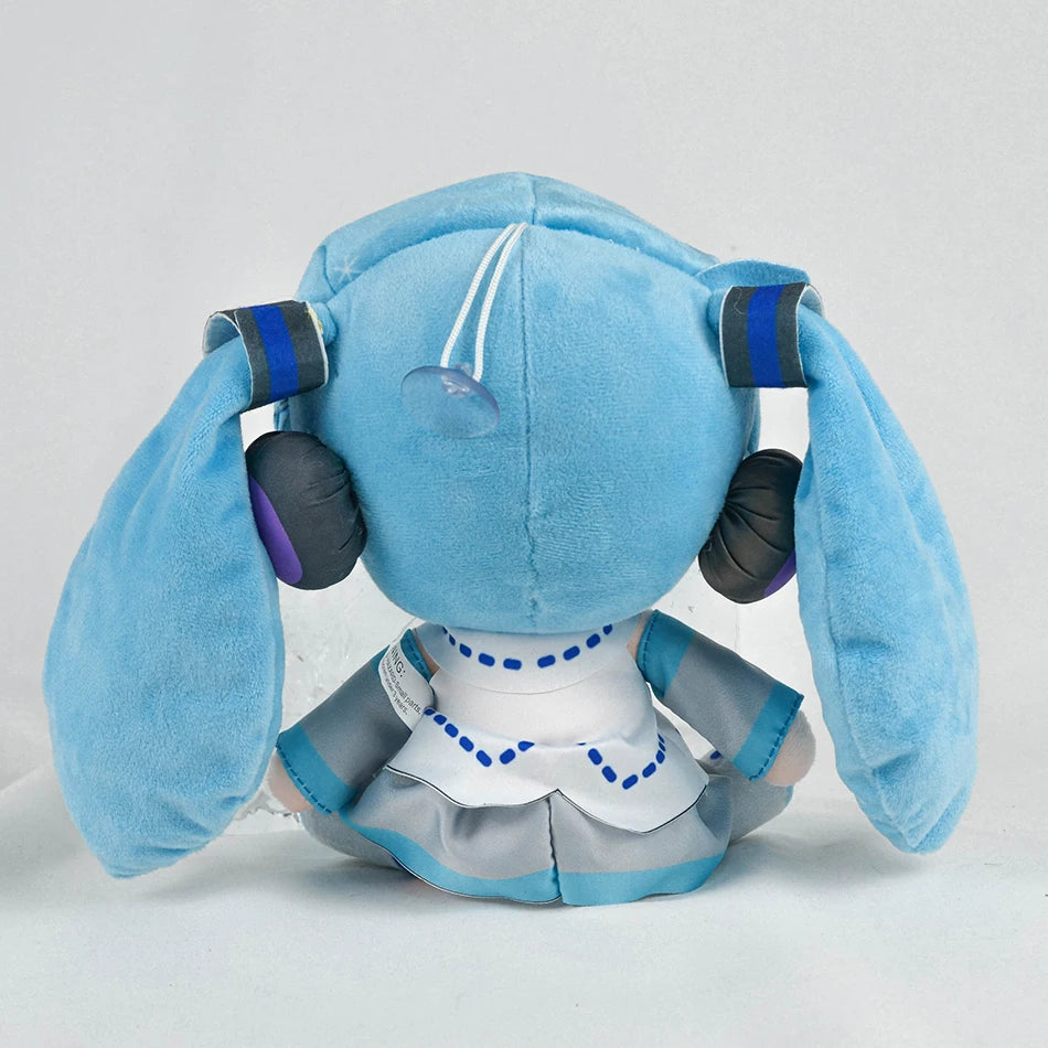 Cartoon 20cm Hatsune Miku Plush Doll Toy Anime sakura Miku snow Miku Character Kawaii Sitting posture Fufu Kids Christmas Gift