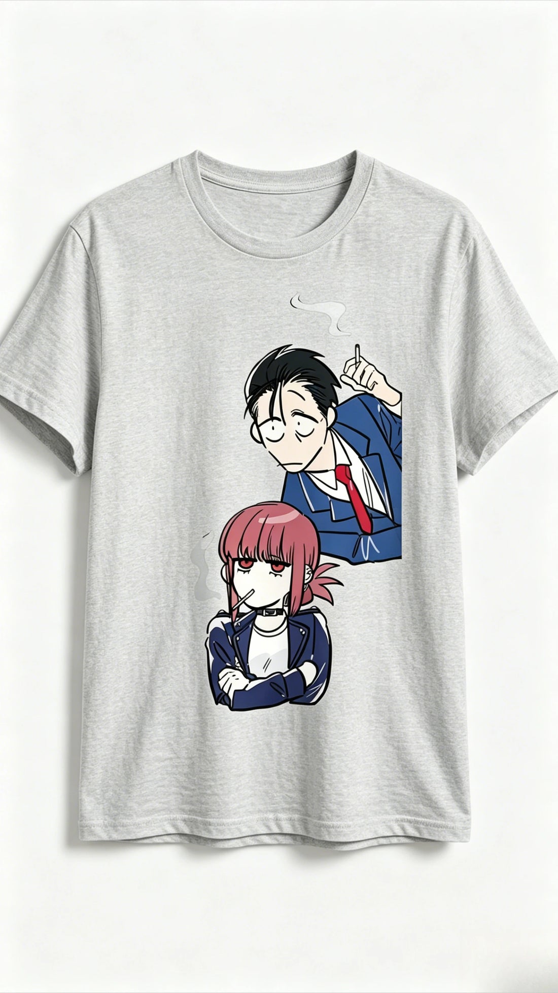 A T-shirt for Sasaki and Yamada, Who Smoke At The Back Door of A Supermarket. Unisex Popular Anime Lovers Gift 2026 Summer