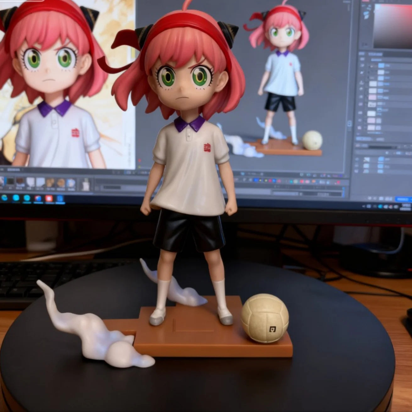 Resonance series, spy, family, daily life of Ania, anime, beautiful girl, cartoon, hand made gift decorations