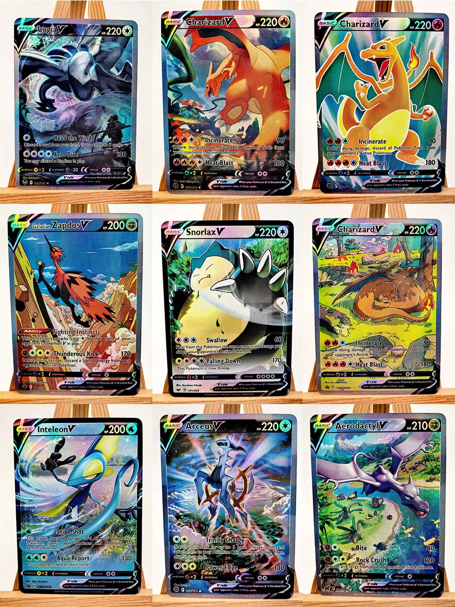 PTCG English Lugia Mew Lillie Toys Hobbies Hobby Collectibles Game Collection Anime Cards