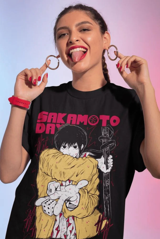Nagumo Sakamoto Days T-Shirt Sakamoto Days Taro Sakamoto Anime Shirt All Size