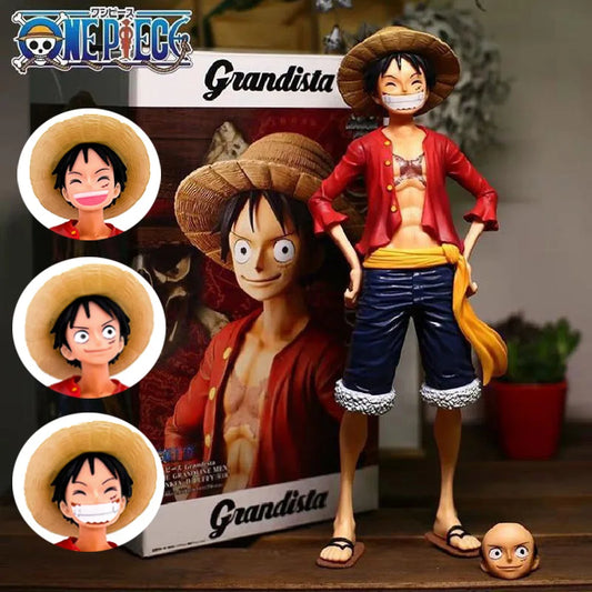 One Piece Luffy 28cm Face-Changing Figure