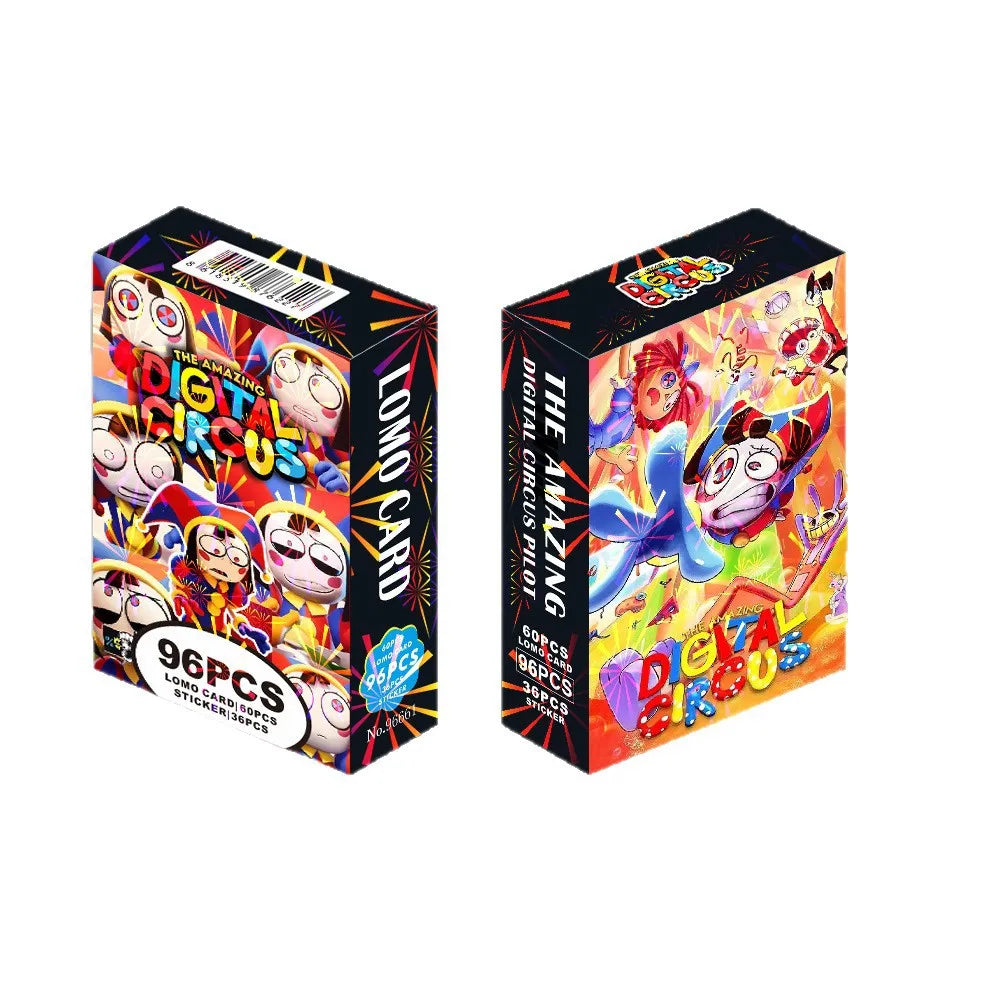 New 96Pcs The Amazing Digital Circus Photocards Anime Cards Collectible Set for Fans Birthday Gifts Merch/Trading Cards