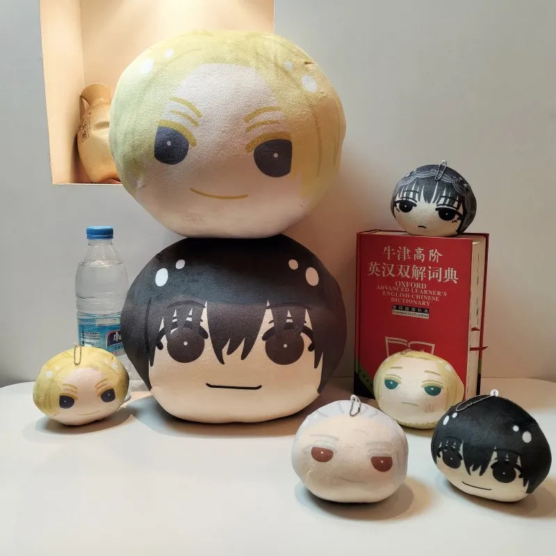 Sakamoto Days  Around Anime Soft Circular Pillows Asakura Nagumo Yoichi Osaragi  10cmPendant 30cmPlush Pillow Soft Stuffed Toy