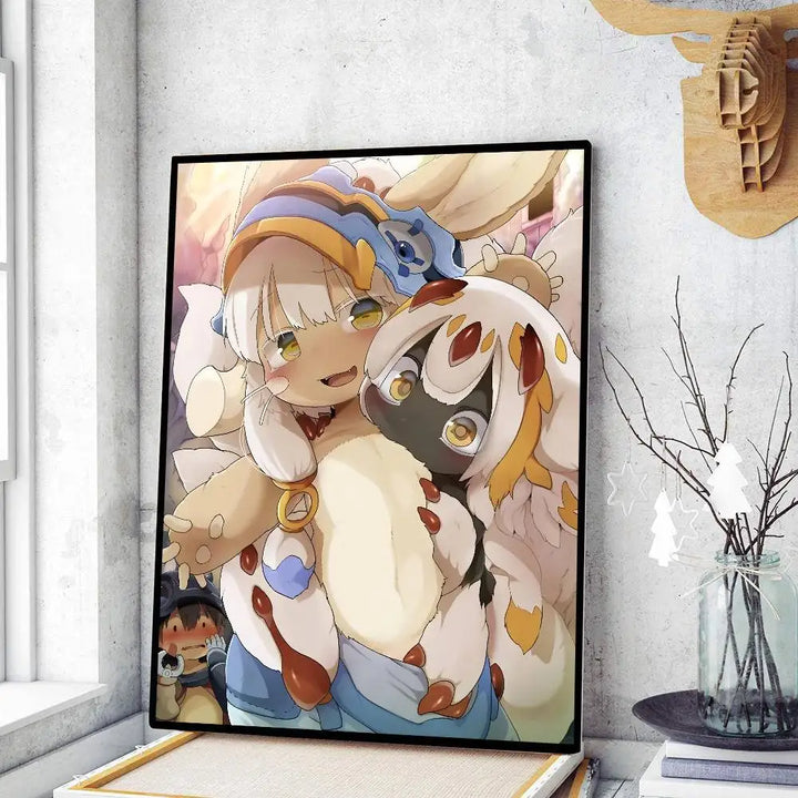 Anime M-Made In A-Abyss Poster Art Print Anime Style Home Decor Ideal Gift Perfect Room Decor