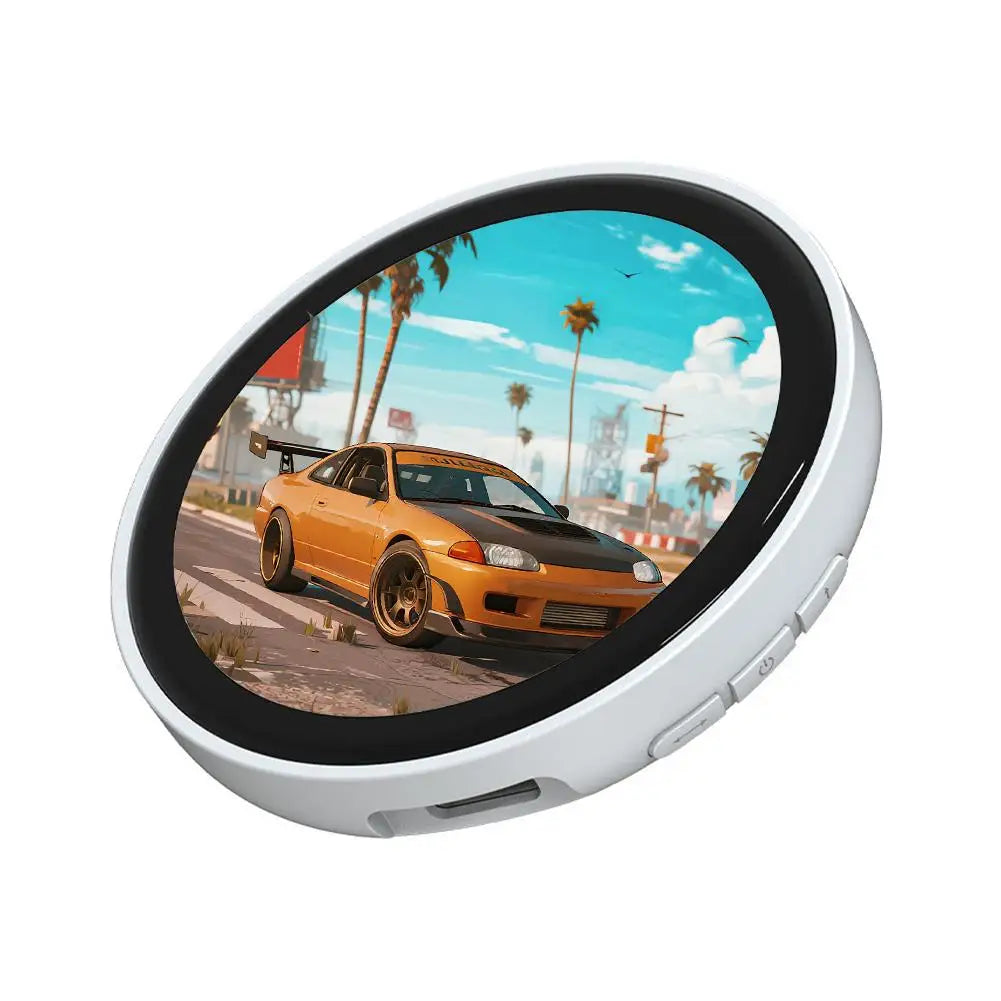 Smart Dynamic Electronic Display Anime E-Badge Anime Merchandise Digital Display Brooch Pin Gifts For Anime Lovers -1.85 Inch