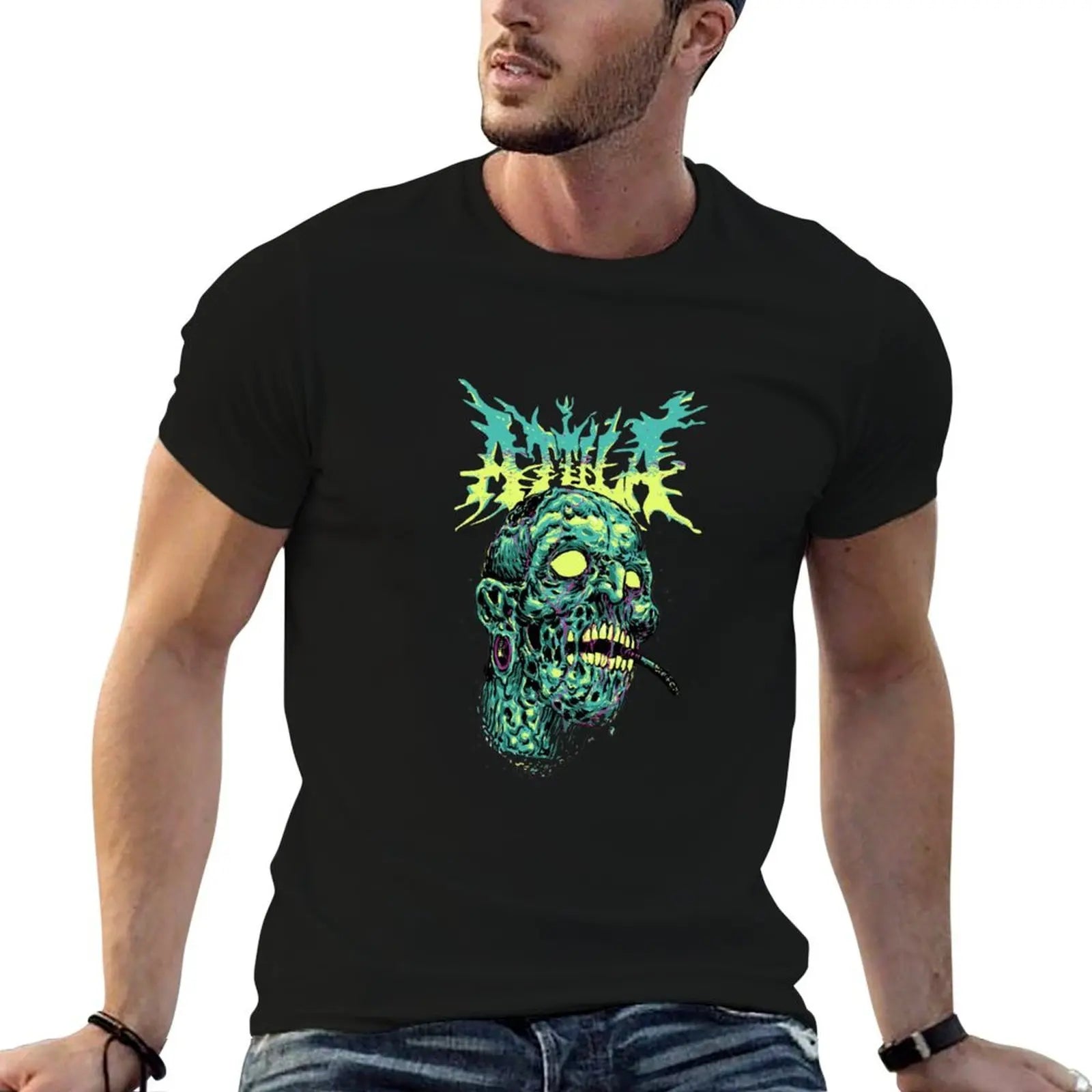 attila T-Shirt t shirts designer anime tshirt t shirts for man cotton funny T-shirt