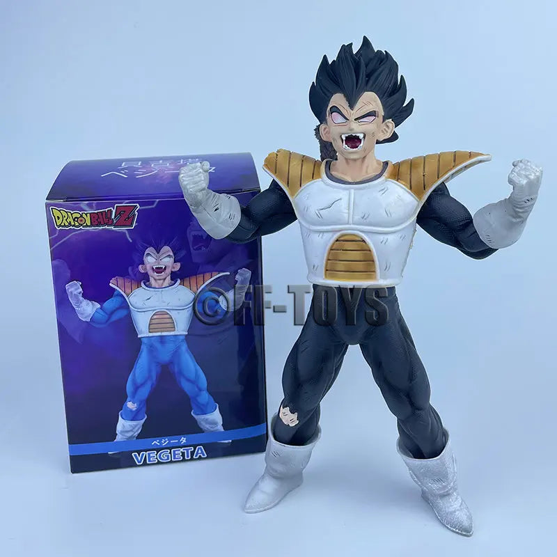 Anime Dragon Ball Z Vegeta Figure Vegeta Transformation Ozaru Action Figures 21CM PVC Statue Collection Model Toys Gifts
