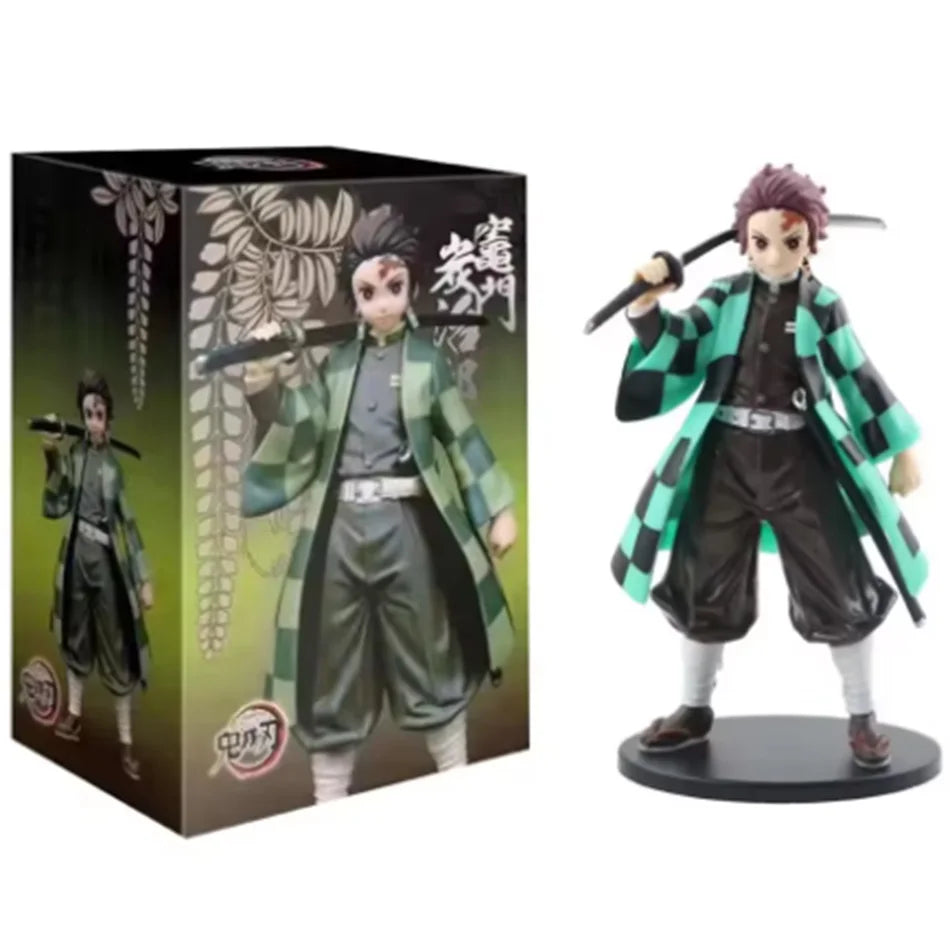 Demon Slayer Anime Character Figurine Model, Desktop Display Ornament, Premium Collectible Gift for Anime Enthusiasts